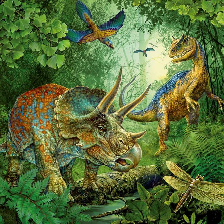 Ravensburger - Dinosaur Fascination - 3 x 49 Piece Jigsaw Puzzle