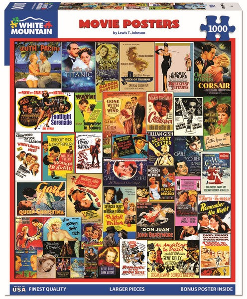 White Mountain - Movie Posters - 1000 Piece Jigsaw Puzzle