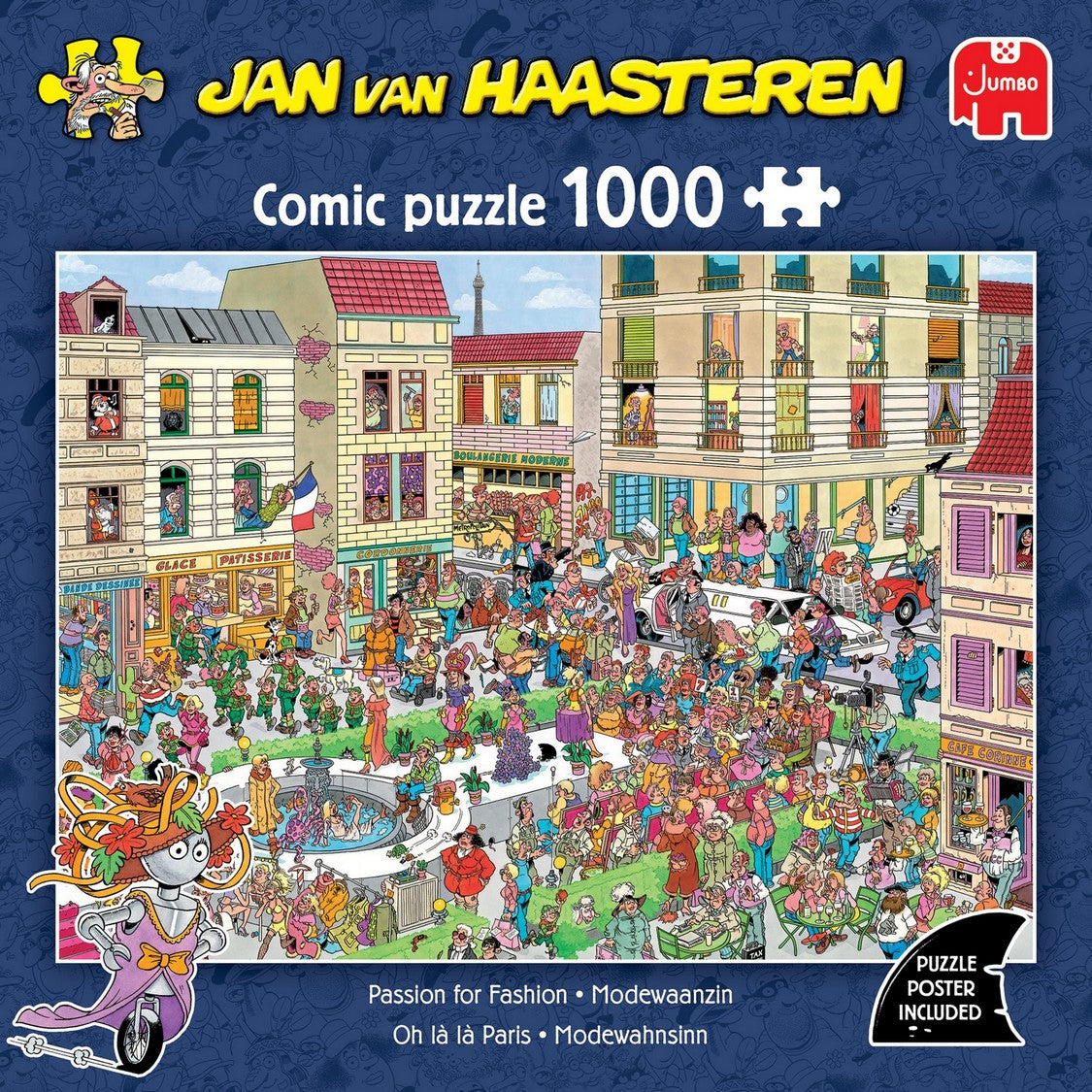 Jan Van Haasteren - Passion for Fashion - 1000 Piece Jigsaw Puzzle