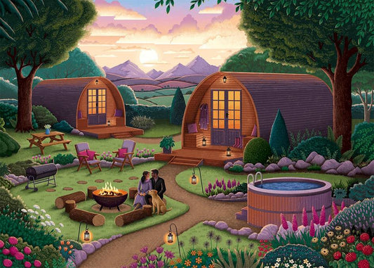 Falcon de Luxe - Glamping - 1000 Piece Jigsaw Puzzle