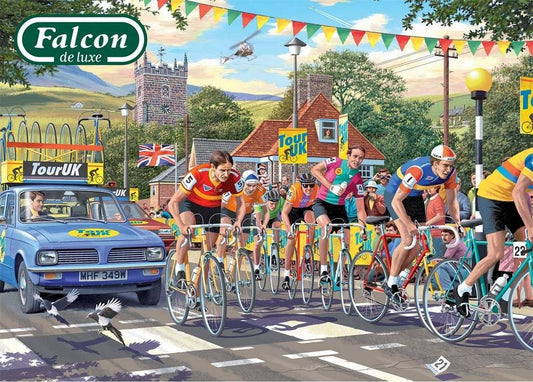 Falcon de Luxe - The Bike Race - 1000 Piece Jigsaw Puzzle