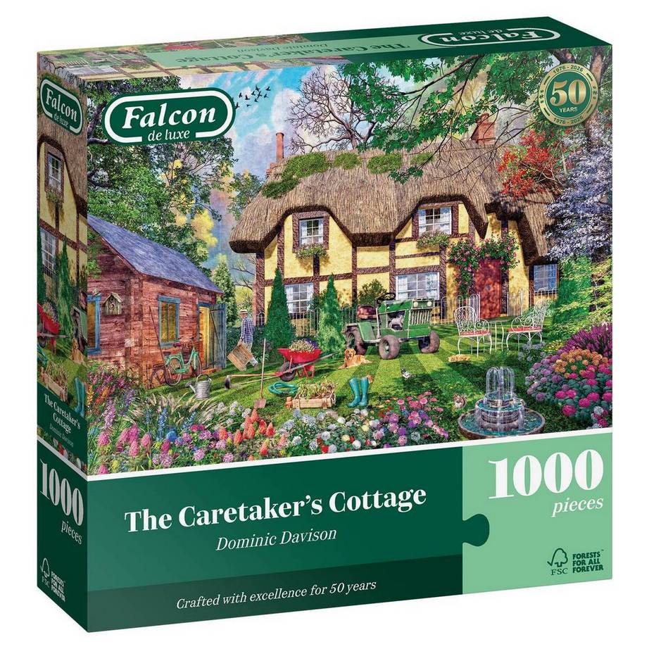Falcon De Luxe - The Caretakers Cottage - 1000 Piece Jigsaw Puzzle