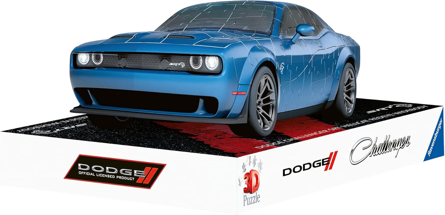 Ravensburger - Dodge Challenger - 163 Piece 3D Jigsaw Puzzle