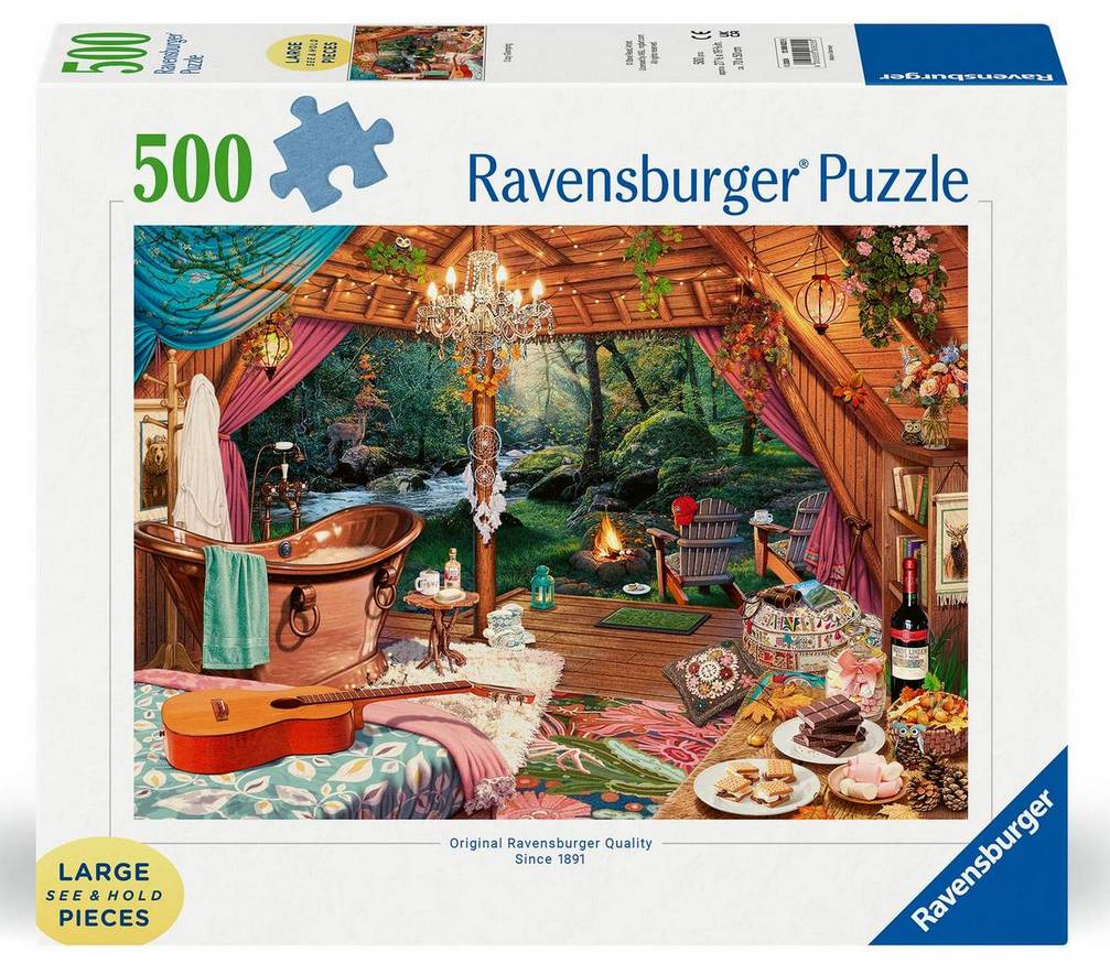 Ravensburger - Cosy Glamping - 500XL Piece Jigsaw Puzzle