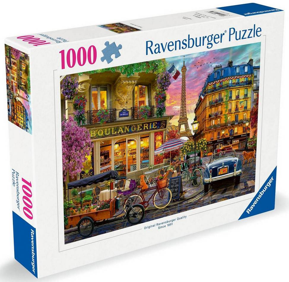 Ravensburger - Paris at Dawn - 1000 Piece Jigsaw Puzzle