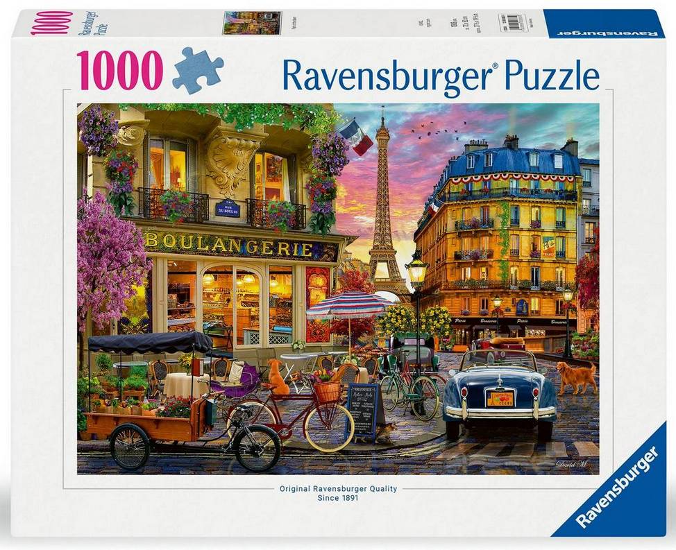 Ravensburger - Paris at Dawn - 1000 Piece Jigsaw Puzzle