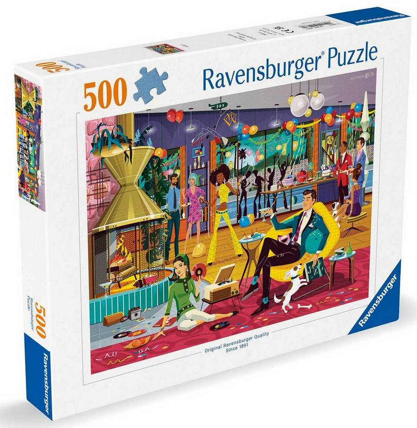 Ravensburger - Jazzy! Party Time - 500 Piece Jigsaw Puzzle