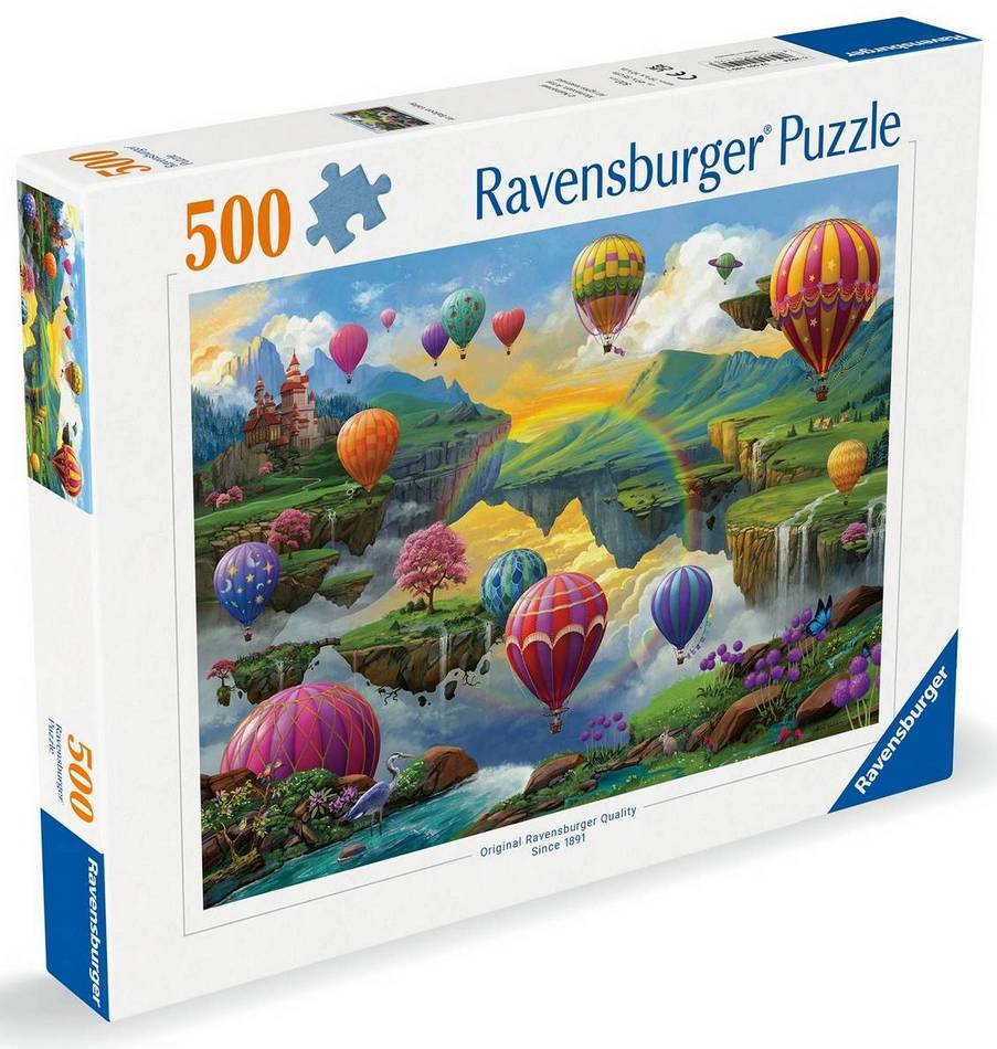 Ravensburger - Air Balloon Valley - 500 Piece Jigsaw Puzzle