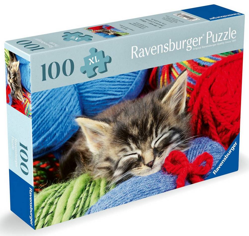 Ravensburger - Wool Cat - 100XL Piece Jigsaw Puzzle