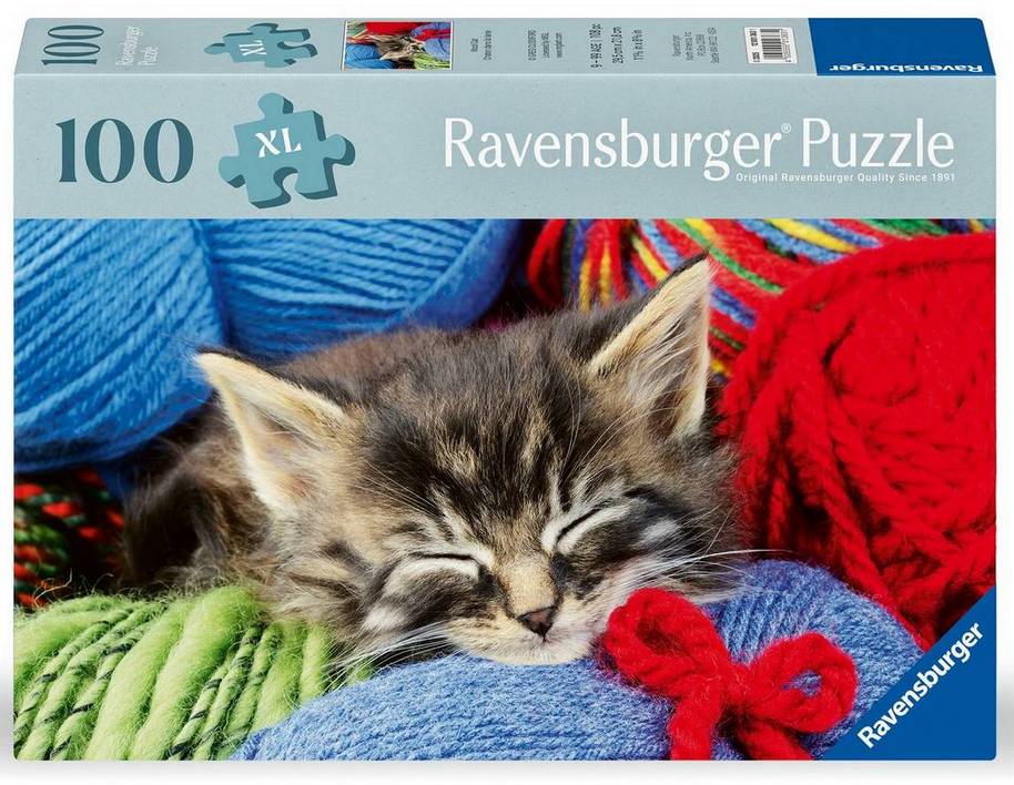Ravensburger - Wool Cat - 100XL Piece Jigsaw Puzzle