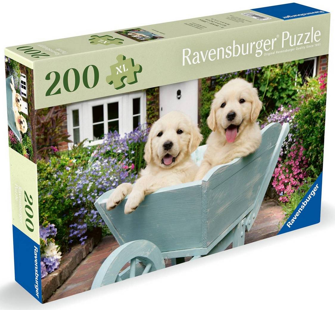 Ravensburger - Golden Retriever - 200XL Piece Jigsaw Puzzle