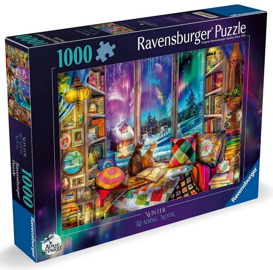 Ravensburger - Winter Reading Nook - 1000 Piece Jigsaw Puzzle