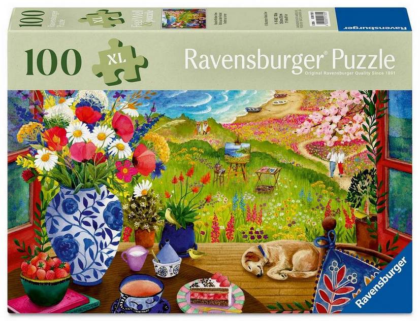 Ravensburger - Seaside Window View - 100XL Piece Jigsaw Puzzle
