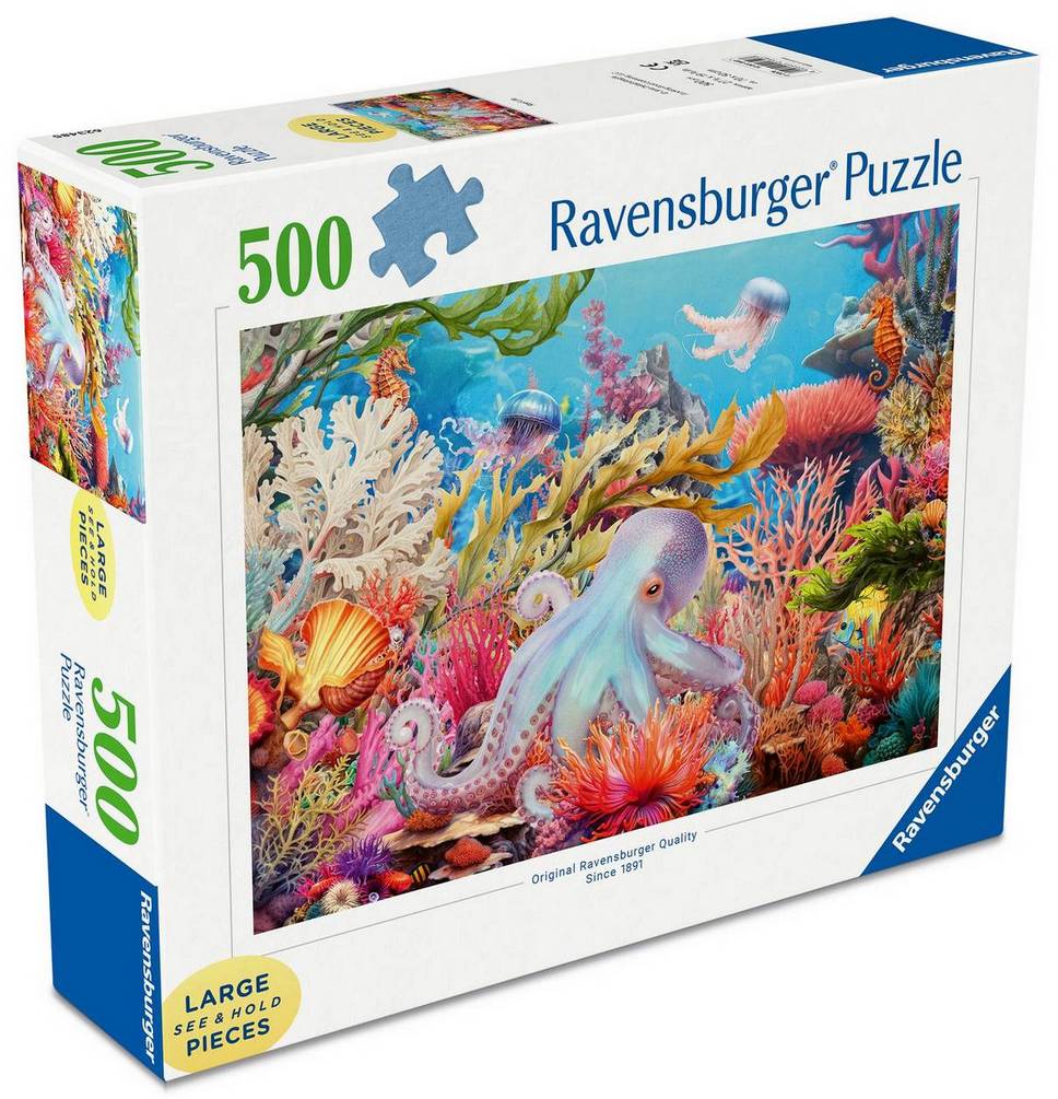 Ravensburger - Coral Reef - 500XL Piece Jigsaw Puzzle