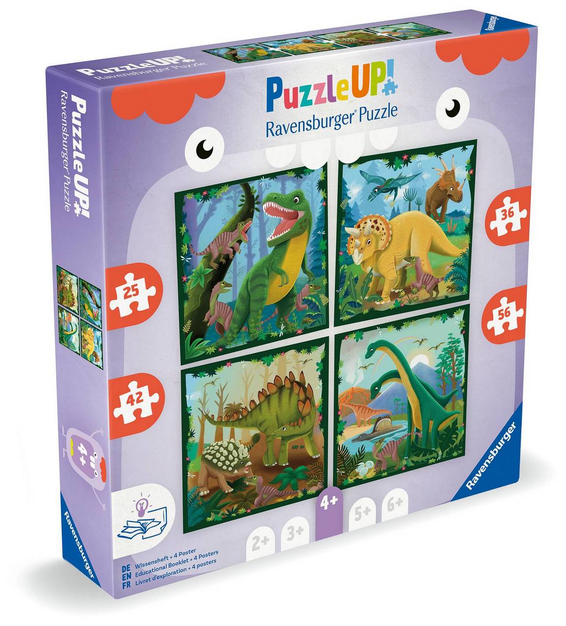 Ravensburger - Puzzle Up Dinosaurs