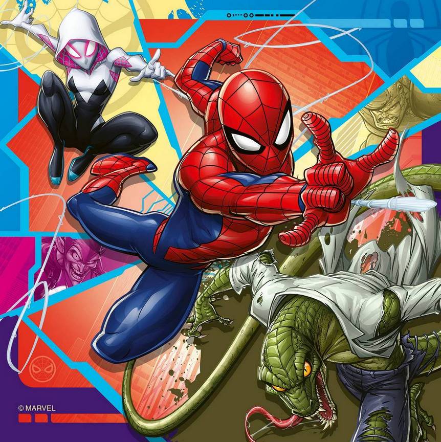 Ravensburger - Spiderman - 3 x 49 Piece Jigsaw Puzzle