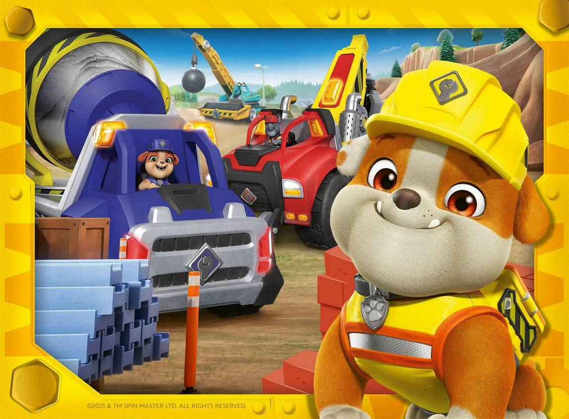 Ravensburger - Rubble & Crew - 4 in a Box Jigsaw Puzzle