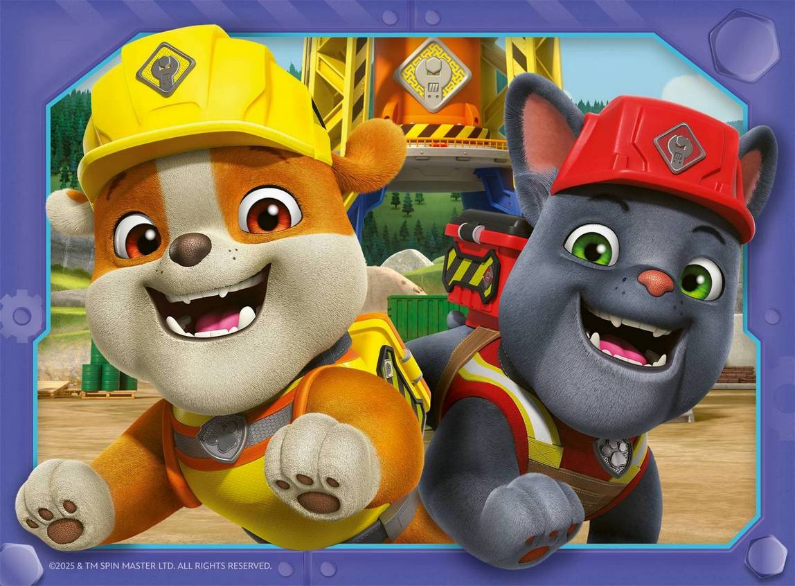 Ravensburger - Rubble & Crew - 4 in a Box Jigsaw Puzzle