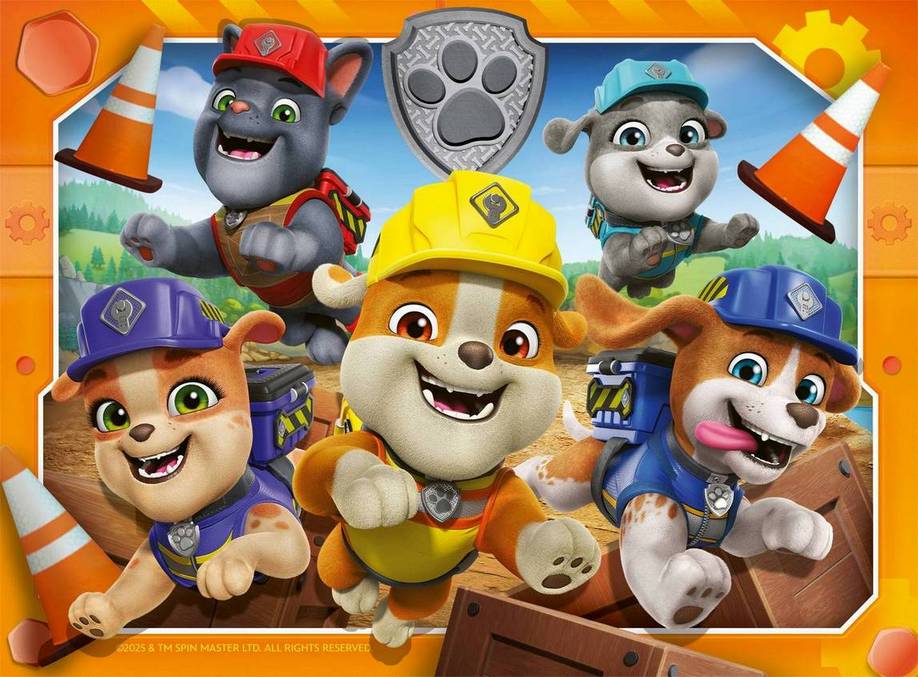 Ravensburger - Rubble & Crew - 4 in a Box Jigsaw Puzzle