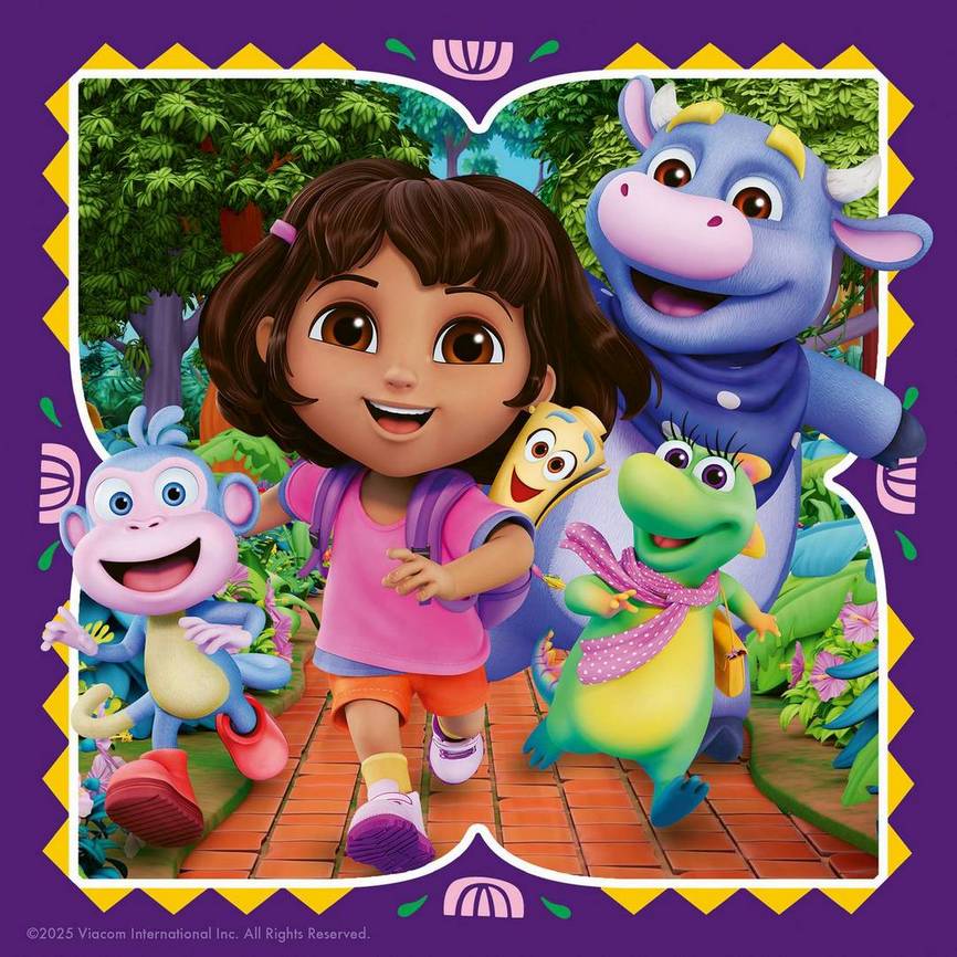 Ravensburger - Dora - 3 x 49 Piece Jigsaw Puzzle