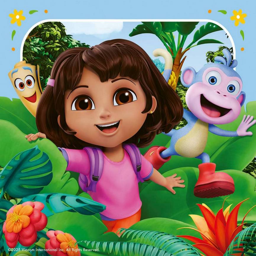 Ravensburger - Dora - 3 x 49 Piece Jigsaw Puzzle