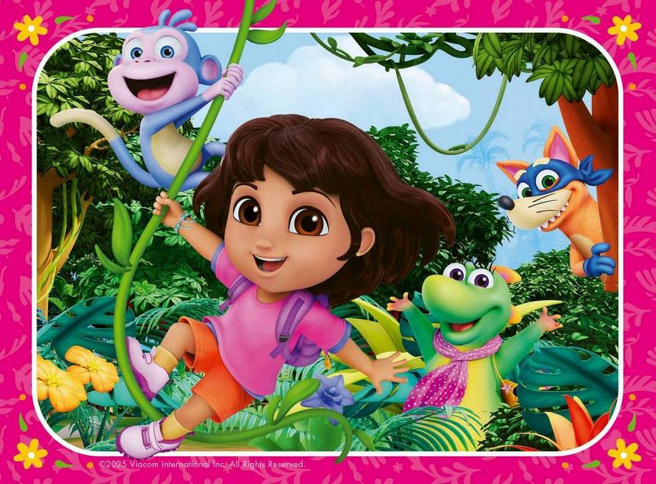Ravensburger - Dora - 4 in a Box Jigsaw Puzzle
