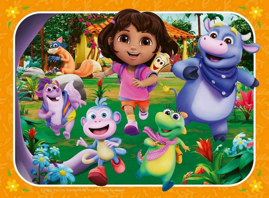 Ravensburger - Dora - 4 in a Box Jigsaw Puzzle