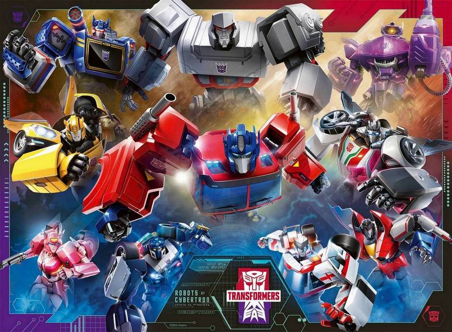 Ravensburger - Transformers - 100XXL Piece Jigsaw Puzzle
