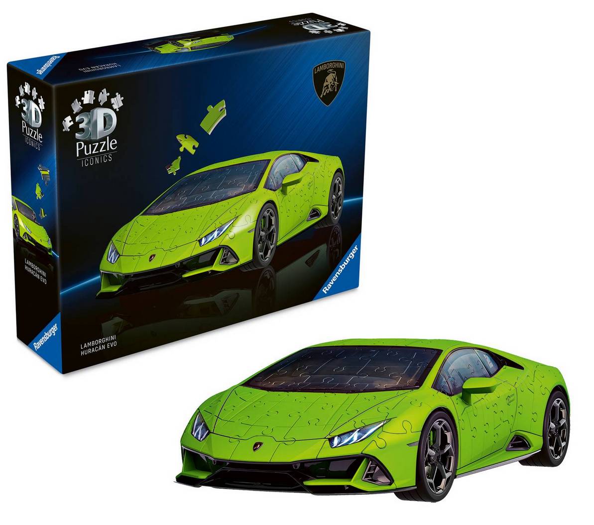 Ravensburger - Lamborghini Huracan - 108 Piece 3D Jigsaw Puzzle