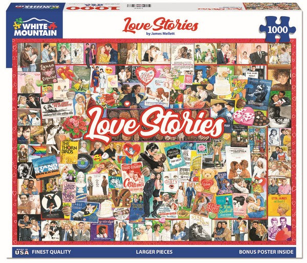White Mountain - Love Stories - 1000 Piece Jigsaw Puzzle
