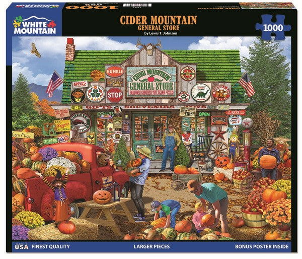 White Mountain - Cider Mountain General Store - 1000 Piece Jigsaw Puzzle