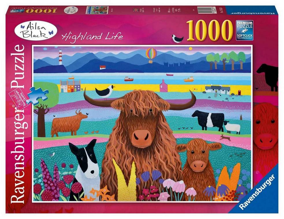 Ravensburger - Highland Life - 1000 Piece Jigsaw Puzzle