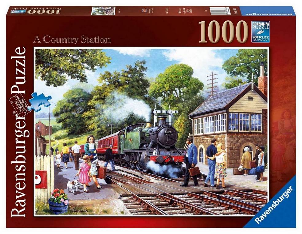 Ravensburger - A Country Station - 1000 Piece Jigsaw Puzzle