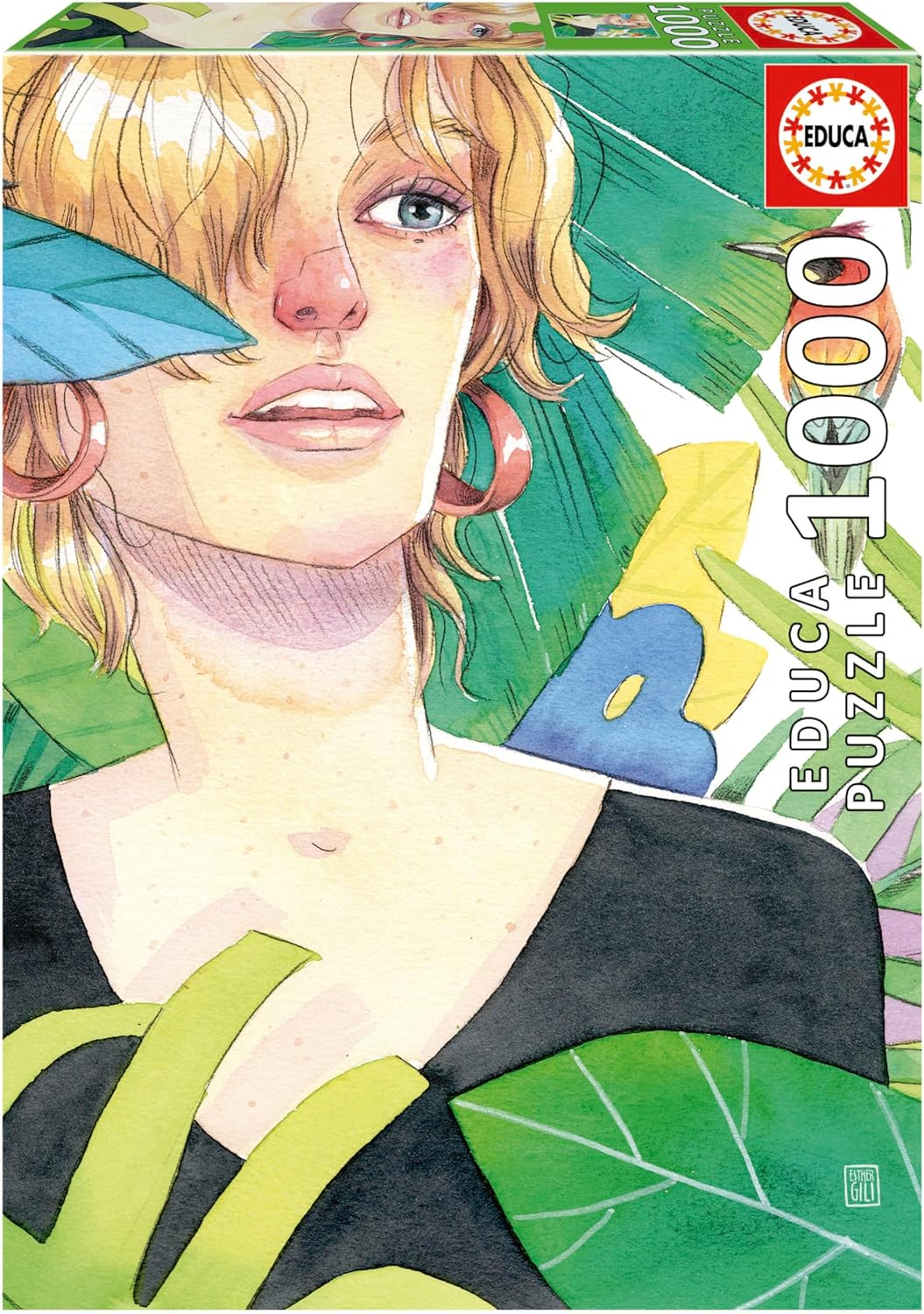 Educa - Tropical - Esther Gili - 1000 Piece Jigsaw Puzzle