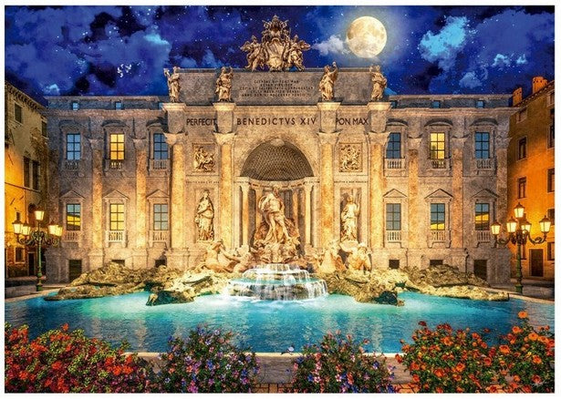 Educa - Fontana Di Trevi Rome - 1000 Piece Jigsaw Puzzle