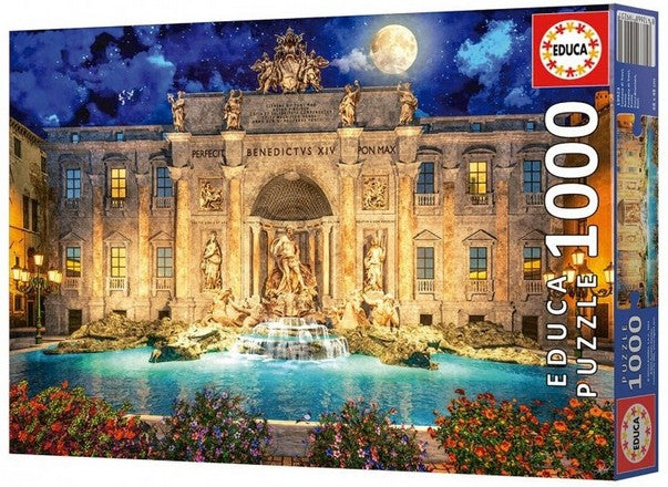 Educa - Fontana Di Trevi Rome - 1000 Piece Jigsaw Puzzle