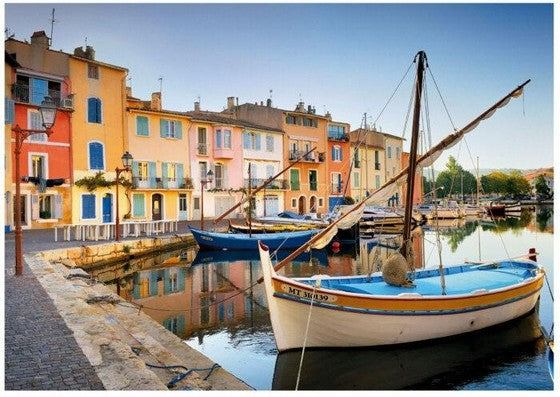 Educa - Harbour In Martigues Provence - 1000 Piece Jigsaw Puzzle