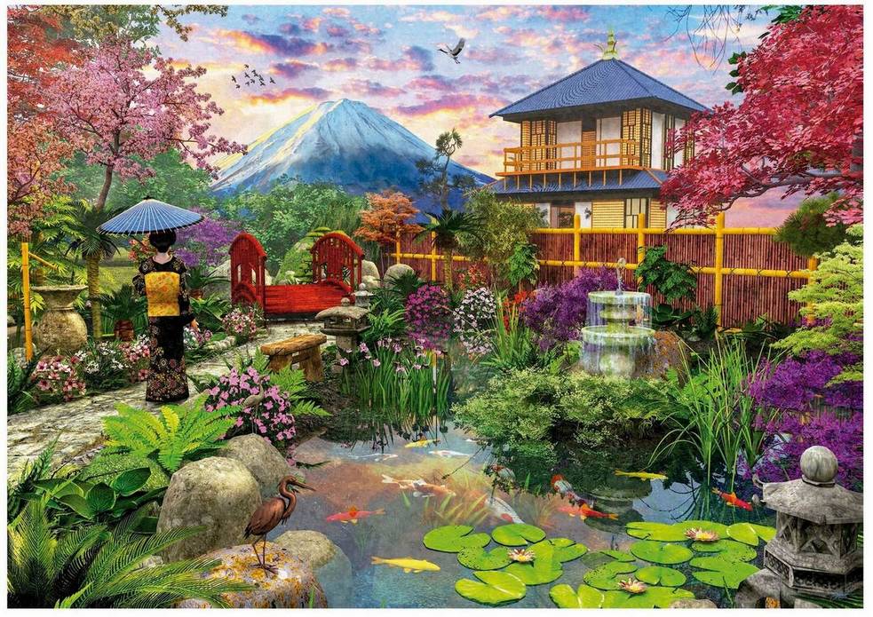 Educa - Japanese Garden - 1500 Piece Jigsaw Puzzle