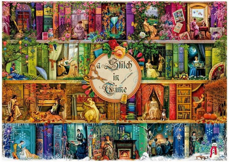 Educa - A Stitch In Time - 3000 Piece Jigsaw Puzzle