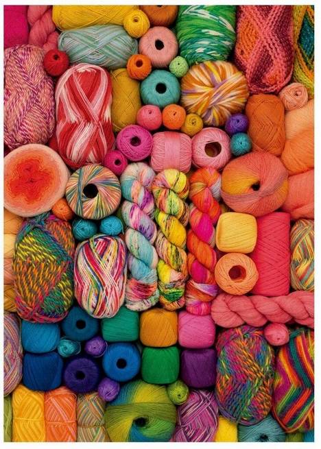 Educa - Yarns - 500 Piece Jigsaw Puzzle