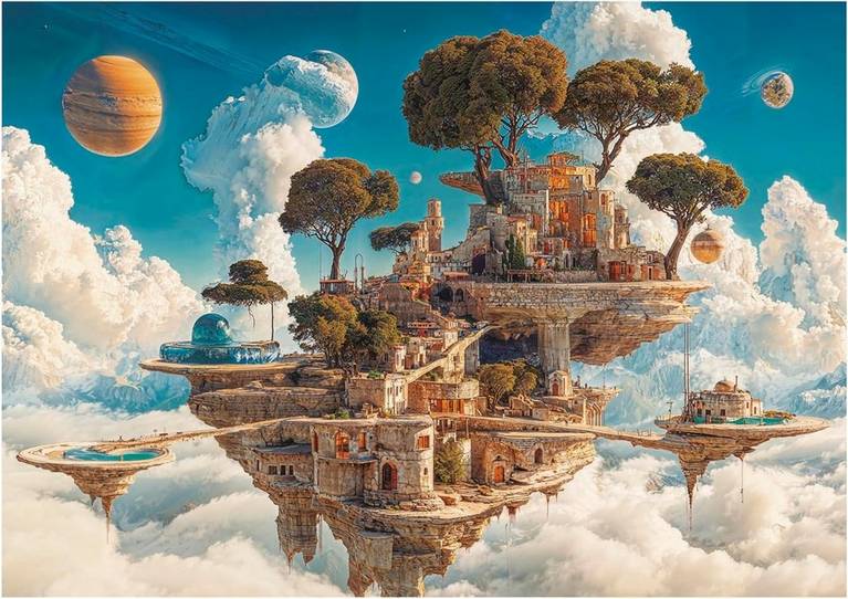 Educa - Kingdom Of Clouds - 1000 Piece Jigsaw Puzzle