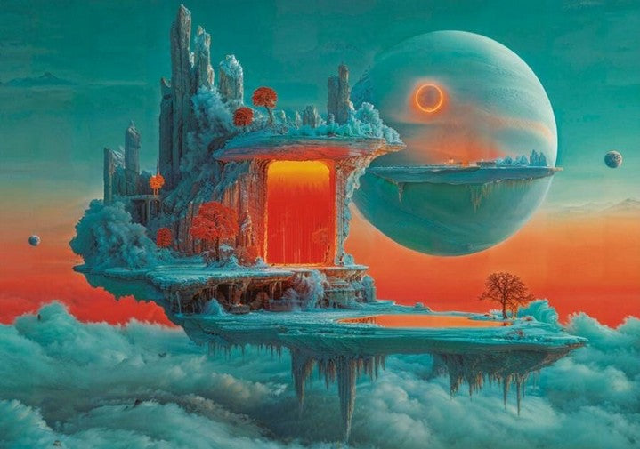 Educa - Planet Of Fire And Ice - 1000 Piece Jigsaw Puzzle