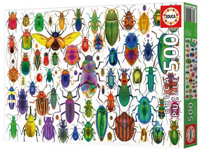 Educa - Beetles - 500 Piece Jigsaw Puzzle