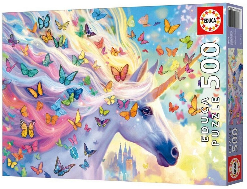 Educa - Rainbow Unicorn - 500 Piece Jigsaw Puzzle