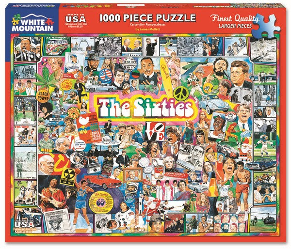 White Mountain - The Sixties - 1000 Piece Jigsaw Puzzle
