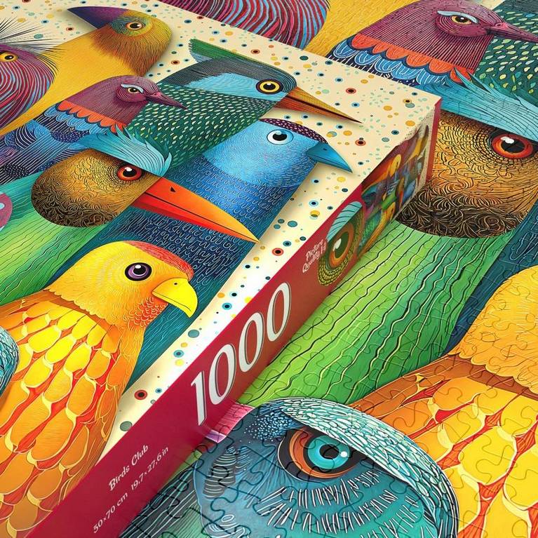 CherryPazzi - Birds Club - 1000 Piece Jigsaw Puzzle