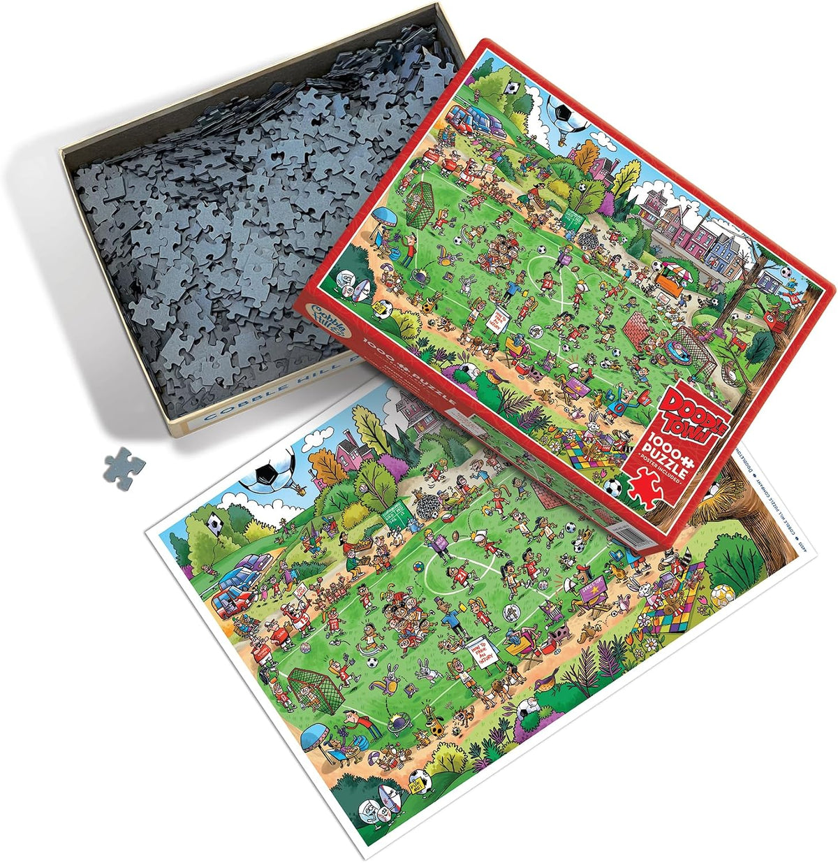 Cobble Hill - Doodletown - Offside Antics - 1000 Piece Jigsaw Puzzle