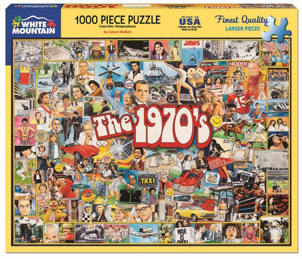White Mountain - The 1970's - 1000 Piece Jigsaw Puzzle