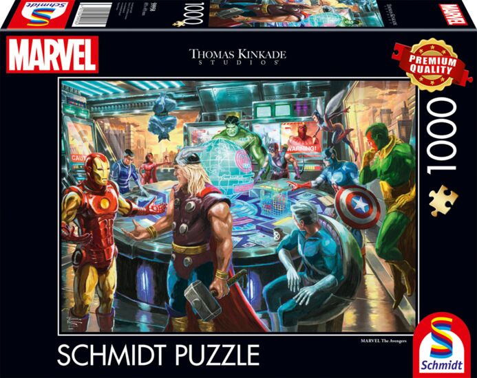 Schmidt - The Avengers - 1000 Piece Jigsaw Puzzle