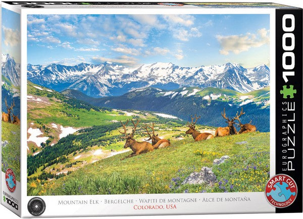 Eurographics - Mountain Elks - 1000 Piece Jigsaw Puzzle